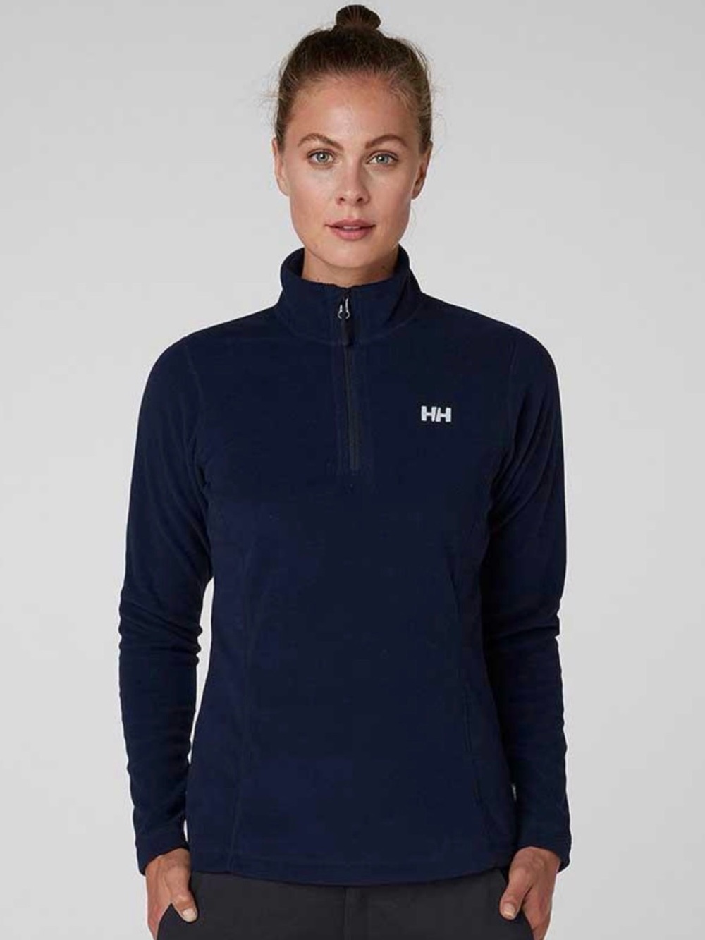 Helly Hansen Daybreaker Polartec Half-Zip Fleece Pullover Navy Blue Women’s S R